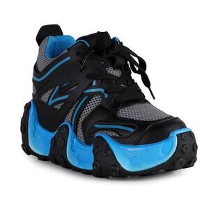 Anthony Wang Orange Anime Gundam Wing Cosplay Robot Mecha Platform Sneakers 9